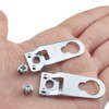 Odinest Metal Aluminum Alloy Hook Picture Frame Bracket Flat Corner