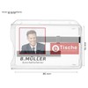Card Holder ID Card/Credit Card Pockets ID for 2 Cards