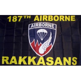 Generic 187th AIRBORNE RAKKASANS 3'X 5' FLAG