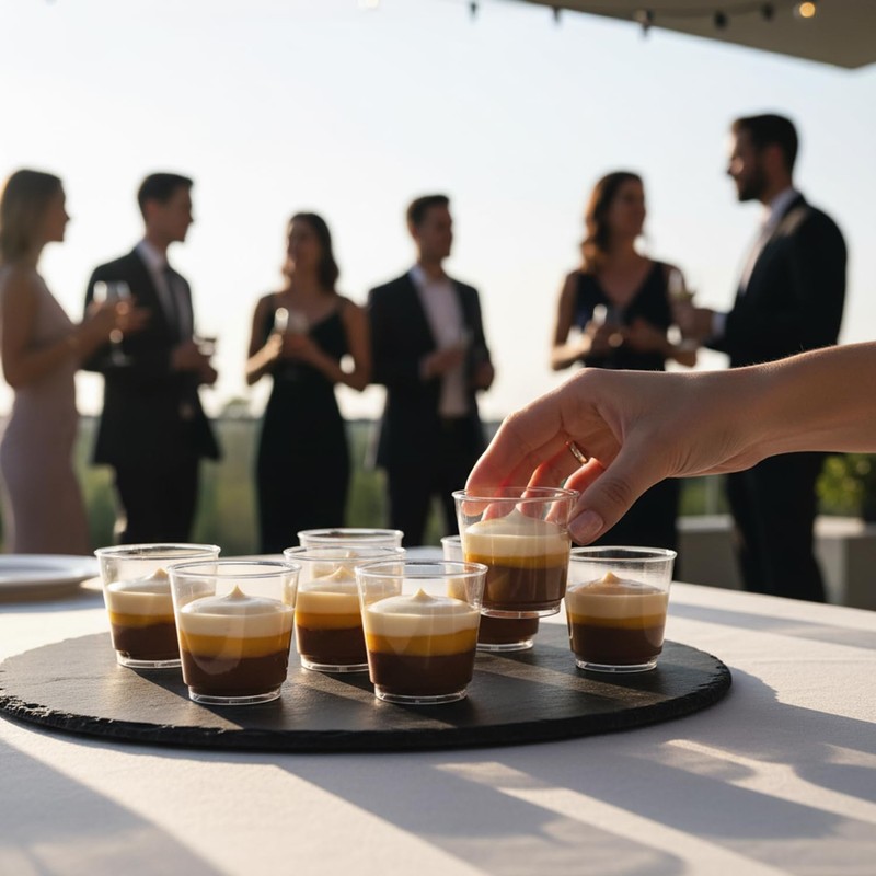 Blue Sky 2 Oz Clear PET Cups - 40 Count,