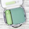 PrimaStella Snacktainer Silicone Bento Box - Leak-Proof Lunch Box for