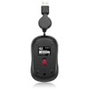 Adesso Ergonomic iMouse S8 - Retractable Optical USB Mouse (Black)