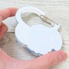 My Melody & Chrome x DOLLY MIX Acrylic Heart Carabiner