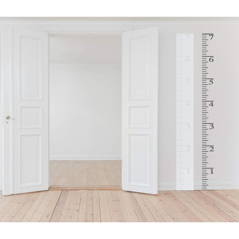 Onwon 7 Feet Growth Chart Stencil Measuring Kids Height Growth