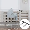 TOGEVAL Pram Handle Extension, Universal Handlebar Extension for Pushchair, Pram