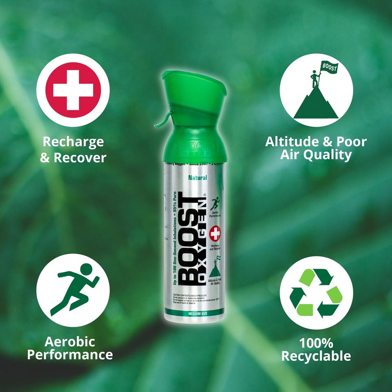 Boost Oxygen Boost Oxygen Medium Natural 5L Canister | Respiratory
