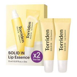 Torriden- Esencia labial SOLID In Ceramide de 0,37 oz (paquete de 2) - Bálsamos labiales humectantes para un aspecto radiante, hidratado y voluminoso