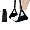 Foot Hammock for Plane Travel,Anti-Squeeze Airplane Foot Rest with Extended