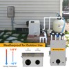 SURAIELEC Pool Timer, 24-Hour Cycle Mechanical Timer Switch, 40 AMP,