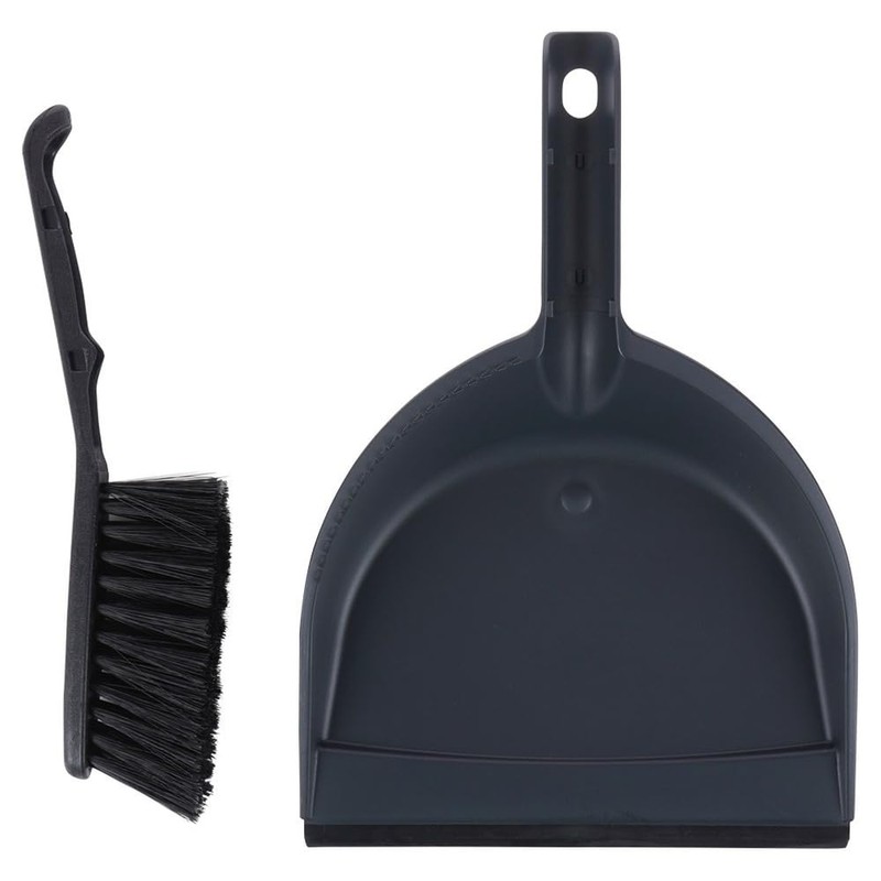 Vilde Dustpan and Hand Brush Set Black