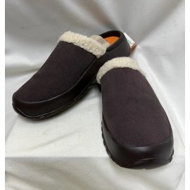 Soft Science Shoes Soft Science Snow Drift Clog Slip-on Slippers Brown Canvas M10 W12 NEW