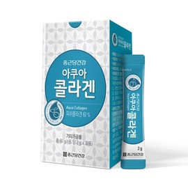 Jongkundang Health 종근당건강 아쿠아 콜라겐 30포 / 먹는 가루 스틱 펩타이드 피쉬 어류 Jongkundang Health Aqua Collagen 30 Sachets / Edible Powder Stick Peptide Fish