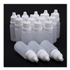 12 PCS 30ml 1oz Empty Refillable Ldpe Plastic Squeezable Eye