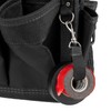 Dead On Tools HDP222496 Pro Electricians Professional Pouch, Black|black
