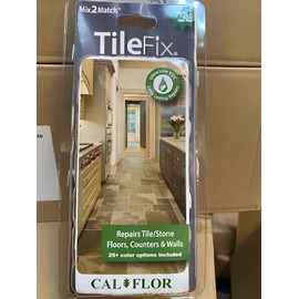 Cal-Flor Cal Flor Tile Fix Tile & Stone Repair Kit Concrete Home Floor Ceramic Porcelain