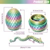 nezababy Dragon Eggs with Dragon Inside,3D Dragon,Easter Basket Stuffers,3D Print