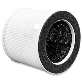 Slirceods KQ-29 True HEPA Air Filter Replacement for Air Purifier Compatible with FRIWOLE Small Air Purifiers Filter，Item model number:KQ-29 （2-Pack)