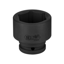 Jetech 3/4 Inch Drive 42mm Standard Impact Socket, Made with Chrome Molybdenum Alloy Steel, Heat Treated, 6-Point Design, Metric