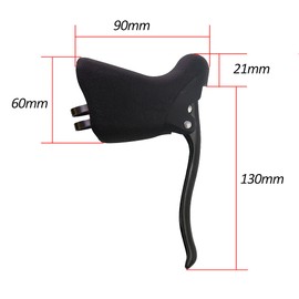 UPANBIKE Brake Levers Set for Road Bicycle, Fixed Gear Bike, Time Trial