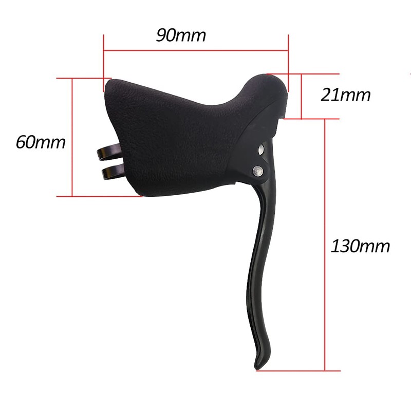 UPANBIKE Brake Levers Set for Road Bicycle, Fixed Gear Bike,
