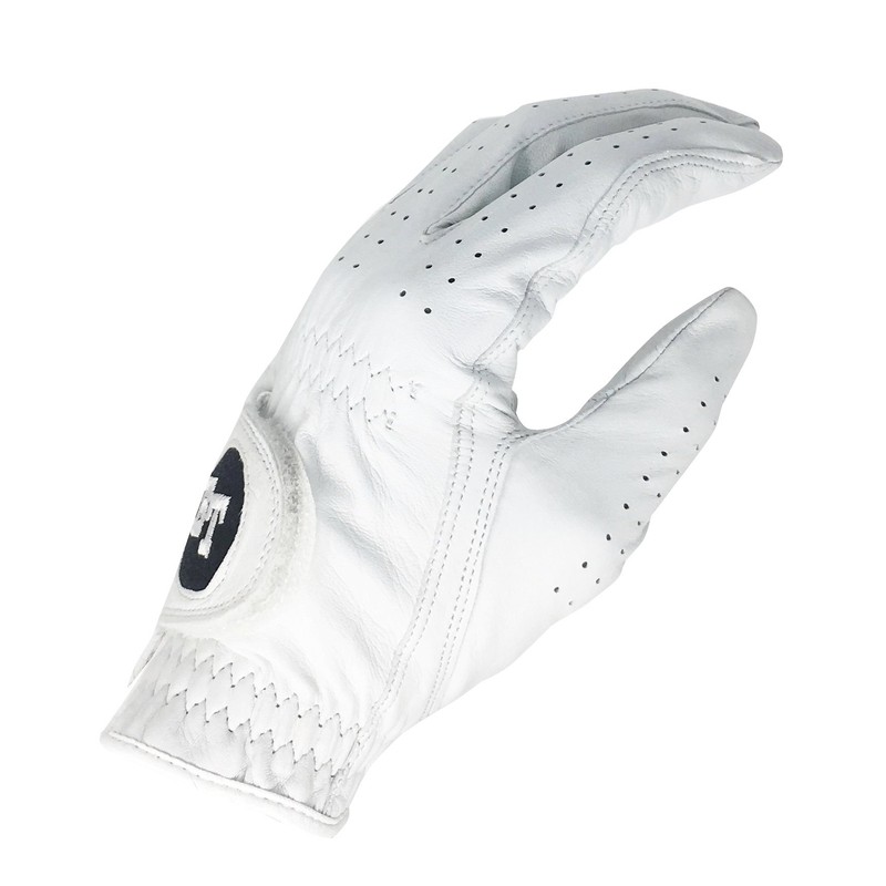 [22 cm, right] BLUE TEE GOLF Genuine Genuine Leather Gloves