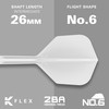 TARGET COLOURS GEN4 WHITE 90% 19G 2BA SOFT TIP DARTS