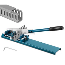 MXBAOHENG Wire Duct Cutter Tool PVC Trunking Cutter Machine for Open Slot Wire Duct and Cover Cutting