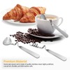 Artibetter Set of 4 Espresso Spoons, Stainless Steel Coffee Spoons,