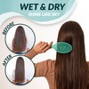 MarQus - Boar Bristle Hair Brush - Detangling Brush for