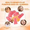 BVIVLOO Pumpkin Seed Oil Gummies with Saw Palmetto, Organic Pumpkin
