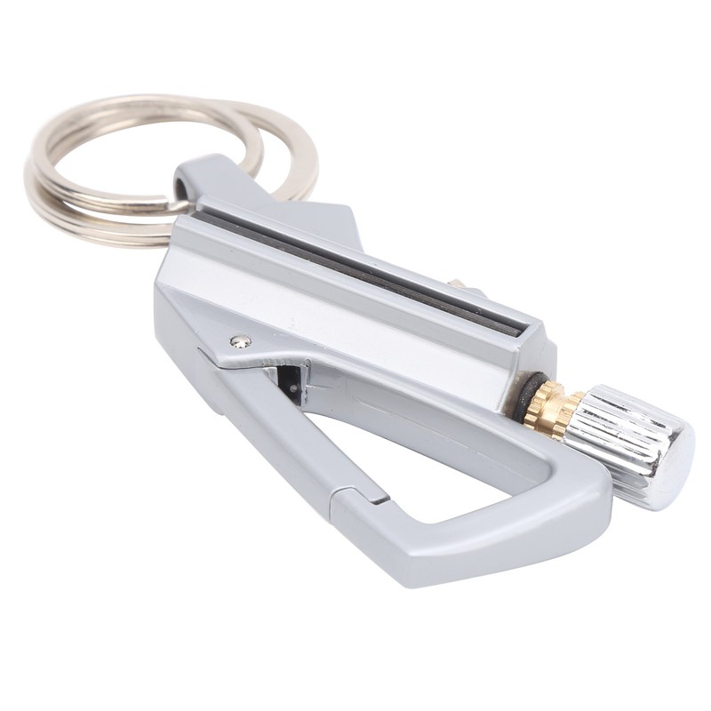 Kerosene Lighters Flint Metal Match Waterproof Keychain Outdoor Emergency Survival