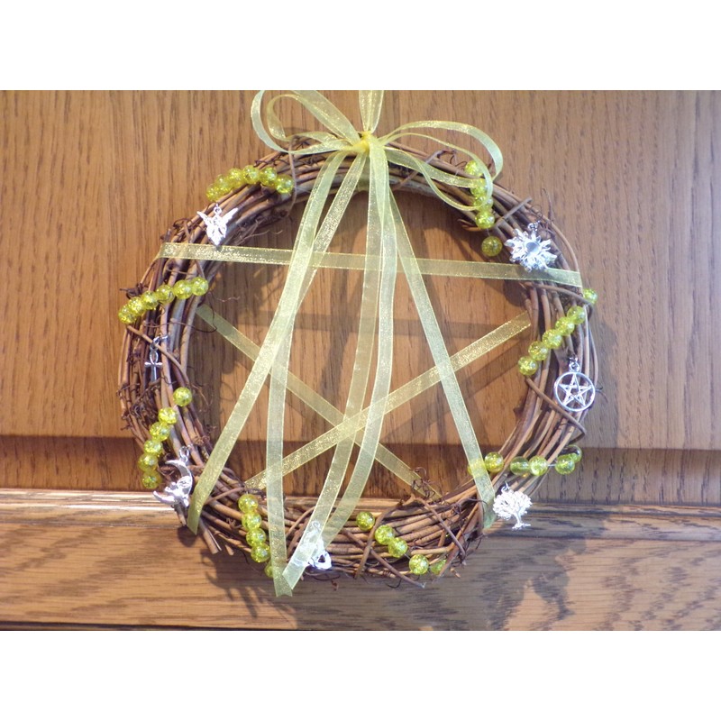 Limited Addition 15cm Pagan All Year round Wreath with 7