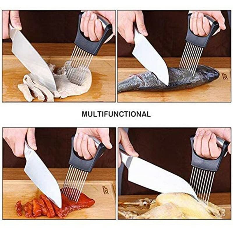 Food Slice Assistant Onion Slicer Cutter Fish Meat Potato Vegetable