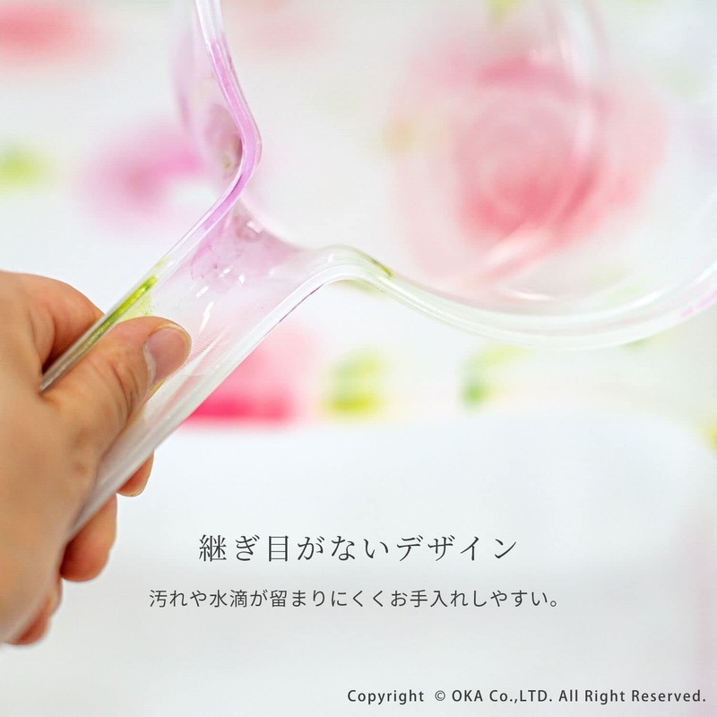 OKA Pail Romance (Pink), Diameter 6.5 inches (16.5 cm), Regina