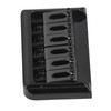 Electric Guitar Saddle Bridge Black Sturdy Durable Guitar Fixed Hardtail