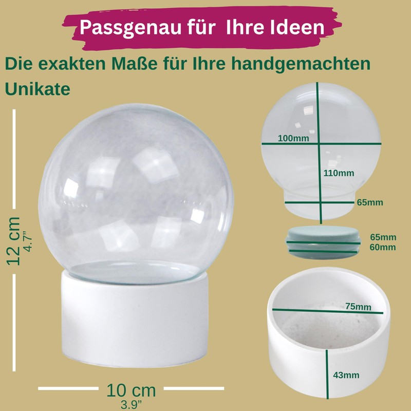 Snowglobe for You 40052 DIY Snow Globe with 1 x