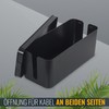 RICOO Cable Box, Cable Management Box Z3201-B, Cable Organiser Box