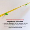 MagnetPal Magnetic Wall Stud Finder - Small Easy Behind Wall
