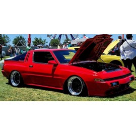 MotoCam360 Mitsubishi Starion Conquest Hood Strut Kit Hood Prop Elimination- by Motocam