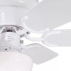 Westinghouse Petite 30 Inch White Ceiling Fan with LED Light