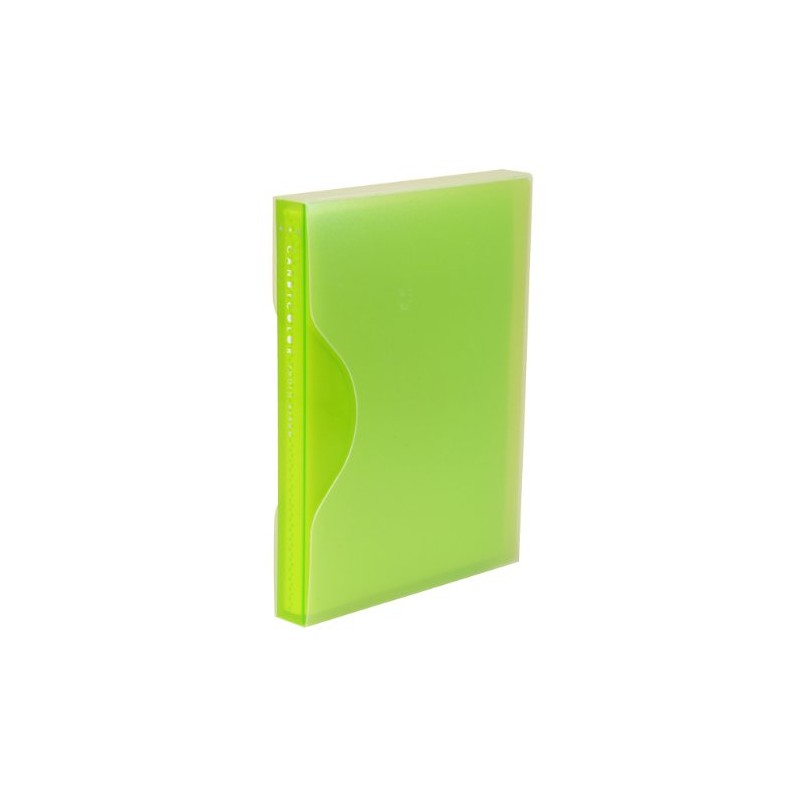 ナカバヤシ ポケットアルバム L判 80枚 イエローグリーン アカ-CPL-80-YG