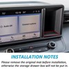 TOPINSTALL Hidden Screen Drawer Organizer Compatible with 2022-2024 Ford Maverick
