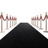 HOMBYS 450 GSM Extra Thick 3x15 ft Black Carpet Runner