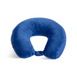 World's Best Feather Soft Microfiber Neck Pillow, Royal