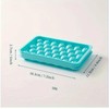 Generic 33-Grid Round Ice Cube Tray - Lead-Free, Polish Glossy,