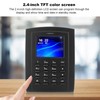 2.4in Access Control Machine TCP/IP Password Card Attendance Checking Wiegand26