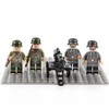 Huanmin Weapons Military Set for Figures, 50-Piece Soldier Play Set,