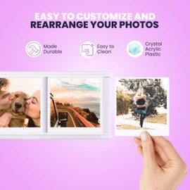 Elil Polaroid Frame Wall Frame for Go-Type Collage Frames 2 Sets