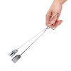 3Pcs/Set Stainless Steel Portable Folding Barbecue Grill BBQ Grilling Rack