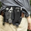 Topstache Leather Multitool Sheath,EDC Belt Organizer for Work and Daily